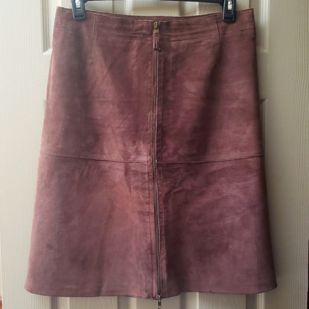 Suede skirt by Isaac Mizrahi for Target